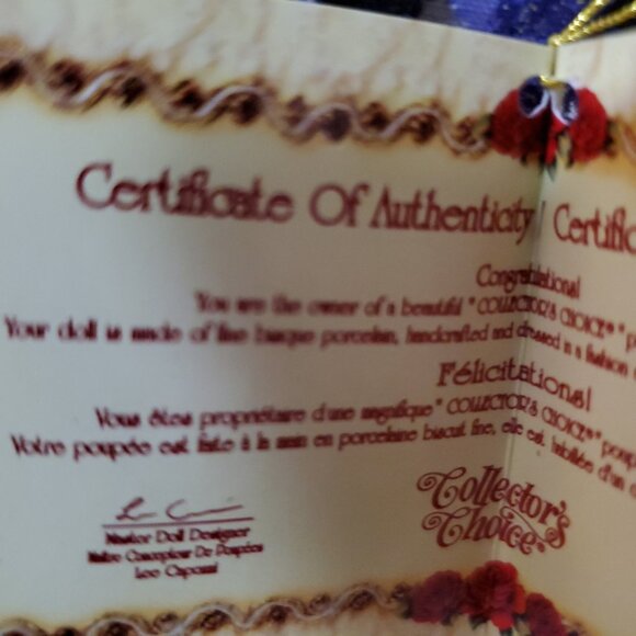 Rare Vintage Dan-Dee Int'l Ltd. Halloween Fine Bisque Porcelain Witch Doll - Picture 10 of 14